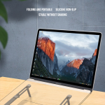 Laptop Stand XO C72 foldable - ជើងទ្រ កុំព្យូទ័រយួរដៃ អ៊ិចអូ C72