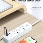 Power Strip  XO WL04 10A 1.8M - ព្រីភ្លើង XO WL04 10A 1.8M