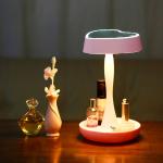 USB Led cosmetic makeup heart shape - កញ្ចក់ឆ្លុះមុខមានភ្លើងសាករាងបេះដូង