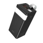 Power Bank 50000mAh 22.5W hoco J86A LED Light - ថ្មជំនួយ hoco J86A LED 5000០ មីលីអំពែពេញ មានអំពូល
