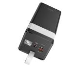 Power Bank 50000mAh 22.5W hoco J86A LED Light - ថ្មជំនួយ hoco J86A LED 5000០ មីលីអំពែពេញ មានអំពូល