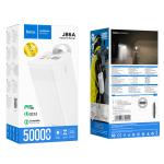 Power Bank 50000mAh 22.5W hoco J86A LED Light - ថ្មជំនួយ hoco J86A LED 5000០ មីលីអំពែពេញ មានអំពូល