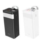 Power Bank 40000mAh 22.5W hoco J86 Full LED Light - ថ្មជំនួយ hoco J86 LED 4000០ មីលីអំពែពេញ មានអំពូល