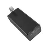 Power Bank 40000mAh 22.5W hoco J86 Full LED Light - ថ្មជំនួយ hoco J86 LED 4000០ មីលីអំពែពេញ មានអំពូល