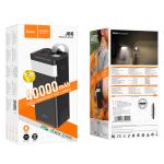 Power Bank 40000mAh 22.5W hoco J86 Full LED Light - ថ្មជំនួយ hoco J86 LED 4000០ មីលីអំពែពេញ មានអំពូល