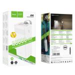 Power Bank 40000mAh 22.5W hoco J86 Full LED Light - ថ្មជំនួយ hoco J86 LED 4000០ មីលីអំពែពេញ មានអំពូល