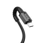 Cable Charger hoco X71 Micro - ខ្សែសាកក្រណាត់ ហូកូ X71 Micro