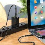 Cable Charger hoco X71 Micro - ខ្សែសាកក្រណាត់ ហូកូ X71 Micro