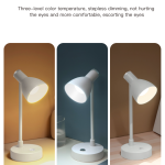 Desk Lamp LED XO OZ04 Light 3color 1200mAh  - អំពូលដាក់លើតុ ប្រើថ្ម XO OZ04 ភ្លើងបីពណ៌ 1200mAh 