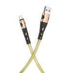 Cable Charger hoco U105 iPhone Treasure jelly - ខ្សែសាក ហូកូ U105 ជ័រទន់ ក្បាល iPhone