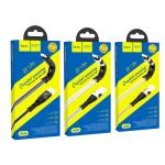 Cable Charger hoco U105 iPhone Treasure jelly - ខ្សែសាក ហូកូ U105 ជ័រទន់ ក្បាល iPhone