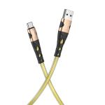 Cable Charger hoco U105 Type-C Treasure jelly - ខ្សែសាក ហូកូ U105 ជ័រទន់ ក្បាល Type-C