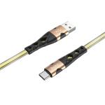 Cable Charger hoco U105 Type-C Treasure jelly - ខ្សែសាក ហូកូ U105 ជ័រទន់ ក្បាល Type-C