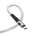Cable Charger hoco U105 Type-C Treasure jelly - ខ្សែសាក ហូកូ U105 ជ័រទន់ ក្បាល Type-C