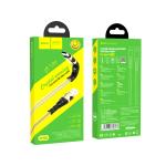 Cable Charger hoco U105 Type-C Treasure jelly - ខ្សែសាក ហូកូ U105 ជ័រទន់ ក្បាល Type-C