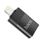 Converter OTG iPhone to USB2.0 hoco UA17 - ឌុយបំឡែង OTG អាយហ្វូនទៅ USB2.0 hoco UA17