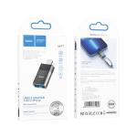 Converter OTG iPhone to USB2.0 hoco UA17 - ឌុយបំឡែង OTG អាយហ្វូនទៅ USB2.0 hoco UA17