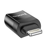 Converter OTG iPhone to Type-C hoco UA17 - ឌុយបំឡែង OTG អាយហ្វូនទៅ Type-C hoco UA17