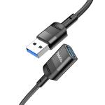 USB Extension Cable 3.0 hoco U107 1.2m - ខ្សែ បន្ត USB 3.0 hoco U107 (1.2ម៉ែត)
