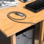 USB Extension Cable 3.0 hoco U107 1.2m - ខ្សែ បន្ត USB 3.0 hoco U107 (1.2ម៉ែត)