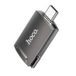 Cable adapter hoco UA19 Type-C to HDMI HD - ខ្សែបញ្ចូនរូបភាព hoco UA19 Type-C to HDMI HD