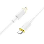 Cable Charger PD20W Hoco U109 iPhone 1.2m - ខ្សែសាកជ័រ ហូកូ​ U109 PD អាយហ្វូន 1.2ម