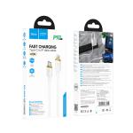 Cable Charger PD20W Hoco U109 iPhone 1.2m - ខ្សែសាកជ័រ ហូកូ​ U109 PD អាយហ្វូន 1.2ម