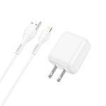 Power Charger Hoco C96 iPhone - ឆ្នាំងសាក​ ហូកូ C96 មានខ្សែ iPhone