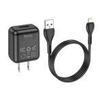 Power Charger Hoco C96 iPhone - ឆ្នាំងសាក​ ហូកូ C96 មានខ្សែ iPhone