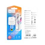 Power Charger Hoco C96 iPhone - ឆ្នាំងសាក​ ហូកូ C96 មានខ្សែ iPhone