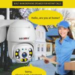 Camera Bullet  360° Wifi 2M SECTEC ST-393-2M Tuya - កាមេរ៉ាសុវត្ថិភាព 360 SECTEC ST-393-2M 1080p