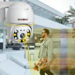 Camera Bullet  360° Wifi 2M SECTEC ST-393-2M Tuya - កាមេរ៉ាសុវត្ថិភាព 360 SECTEC ST-393-2M 1080p