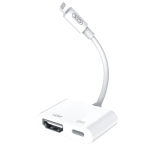 Converter Lightning to HDMI+Lightning XO HUB005 - ឌុយបំឡែង XO HUB005 ឌុយអាយហ្វូនទៅ HDMI+Lightning