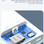 Converter Lightning to HDMI+Lightning XO HUB005 - ឌុយបំឡែង XO HUB005 ឌុយអាយហ្វូនទៅ HDMI+Lightning