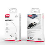 Converter Lightning to HDMI+Lightning XO HUB005 - ឌុយបំឡែង XO HUB005 ឌុយអាយហ្វូនទៅ HDMI+Lightning
