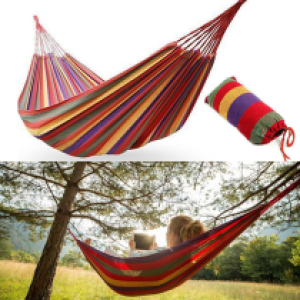 Hammock cotton single person cotton - អង្រឹង ក្រណាត់អំបស់ ម្នាក់