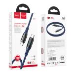 Cable Charger Hoco S51 5A Extreme Fast TypeC - ខ្សែសាក ហូកូ S51 5A Extreme Fast  ក្បាល Type-C