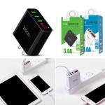 Power Charger hoco C15 LCD 3port(3C) - ឆ្នាំងសាក ហូកូ C15 រុនសាក 3 មានអេក្រង់អំពែ