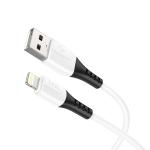 Cable Charger silicone hoco X82 iPhone - ខ្សែសាកស៊ីលីខុន ហូកូ​ X82 iPhone 1ម៉ែត