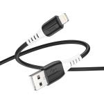 Cable Charger silicone hoco X82 iPhone - ខ្សែសាកស៊ីលីខុន ហូកូ​ X82 iPhone 1ម៉ែត