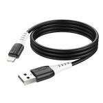 Cable Charger silicone hoco X82 iPhone - ខ្សែសាកស៊ីលីខុន ហូកូ​ X82 iPhone 1ម៉ែត