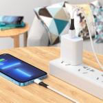 Cable Charger silicone hoco X82 iPhone - ខ្សែសាកស៊ីលីខុន ហូកូ​ X82 iPhone 1ម៉ែត