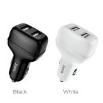 Power Car Charger Hoco ​Z36 Dual Port - ឆ្នាំងសាកក្នុងឡាន Z36 រុន 2 