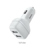 Power Car Charger Hoco ​Z36 Dual Port - ឆ្នាំងសាកក្នុងឡាន Z36 រុន 2 