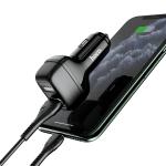 Power Car Charger Hoco ​Z36 Dual Port - ឆ្នាំងសាកក្នុងឡាន Z36 រុន 2 