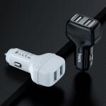 Power Car Charger Hoco ​Z36 Dual Port - ឆ្នាំងសាកក្នុងឡាន Z36 រុន 2 