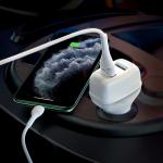 Power Car Charger Hoco ​Z36 Dual Port - ឆ្នាំងសាកក្នុងឡាន Z36 រុន 2 