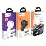 Power Car Charger Hoco ​Z36 Cable iPhone - ឆ្នាំងសាកក្នុងឡាន Z36 រុន 2 មានខ្សែ iPhone