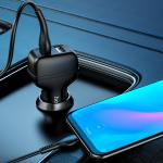Power Car Charger Hoco ​Z36 Cable Micro - ឆ្នាំងសាកក្នុងឡាន Z36 រុន 2 មានខ្សែ Micro