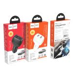 Power Car Charger Hoco ​Z36 Cable Micro - ឆ្នាំងសាកក្នុងឡាន Z36 រុន 2 មានខ្សែ Micro